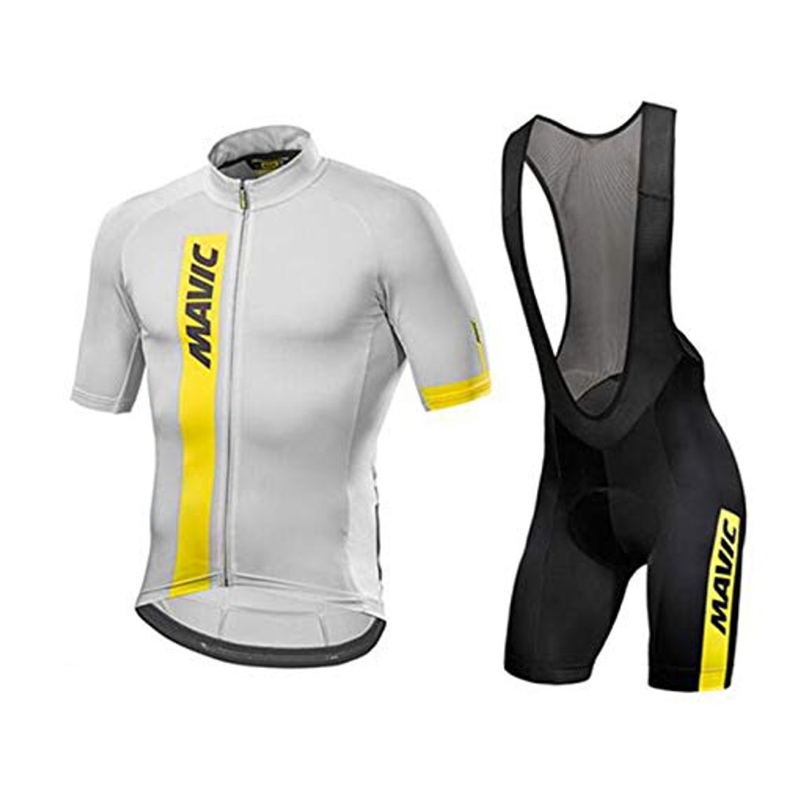 Fashion Hplights Conjunto Ropa Equipacion Traje Ciclismo Hombre para Verano, Maillot Ciclismo Hombre