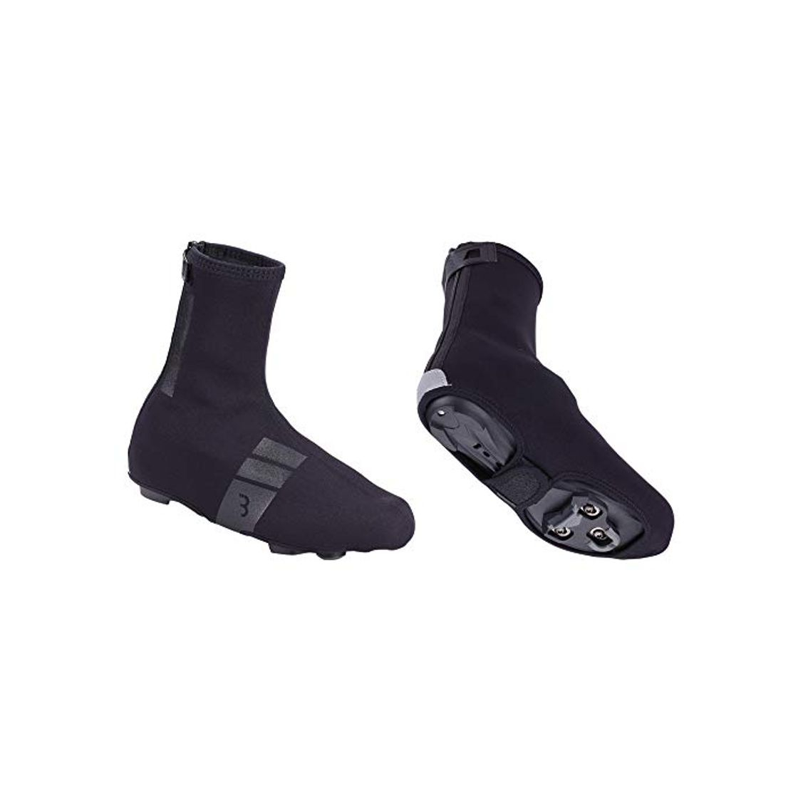 Social BBB Heavyduty - Botín térmico de ciclismo para hombre, color negro, talla