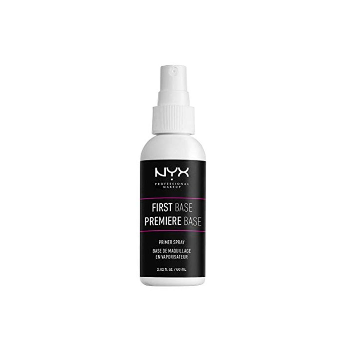 Belleza NYX PROFESSIONAL MAKEUP primer en spray de efecto rápido First Base para