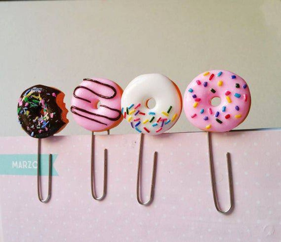 Moda Clipes de donuts