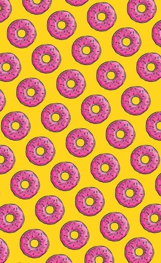 wallpaper pink donuts 🍩