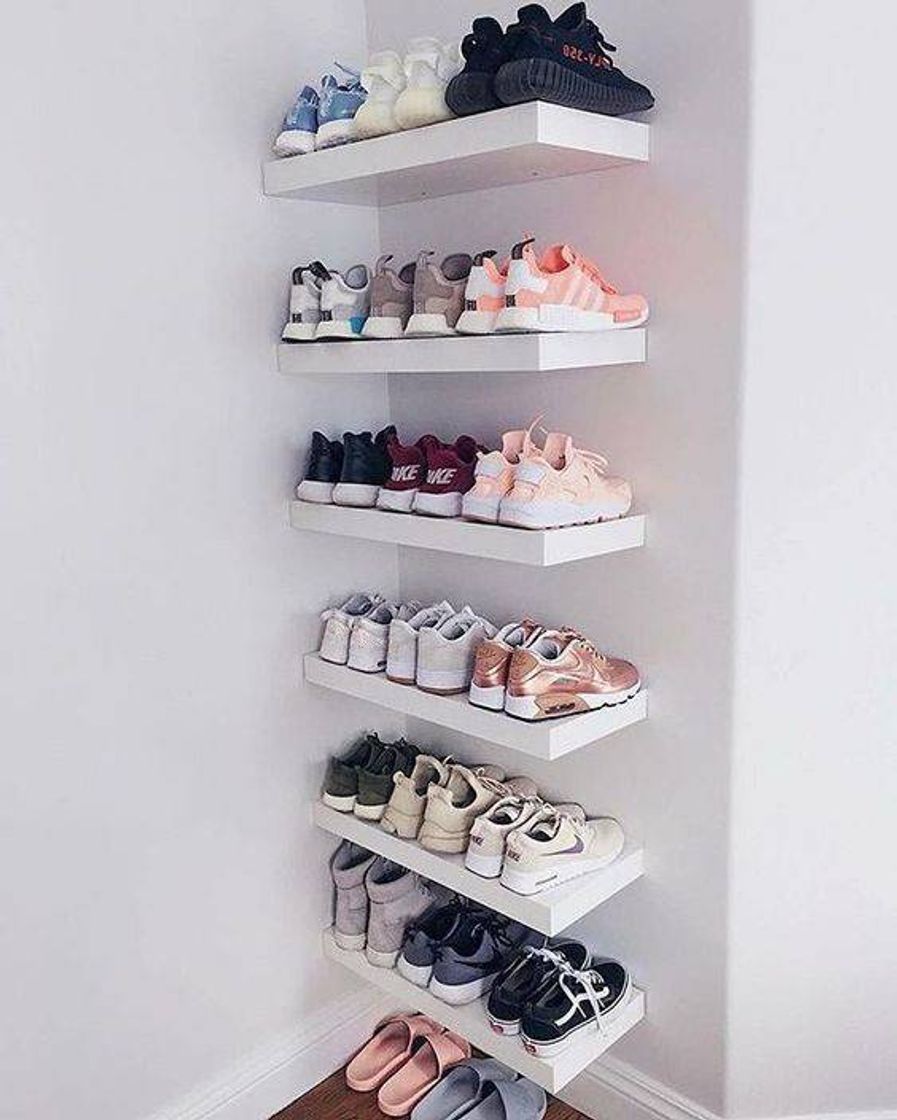 Essa decoração com tênis é incrível 