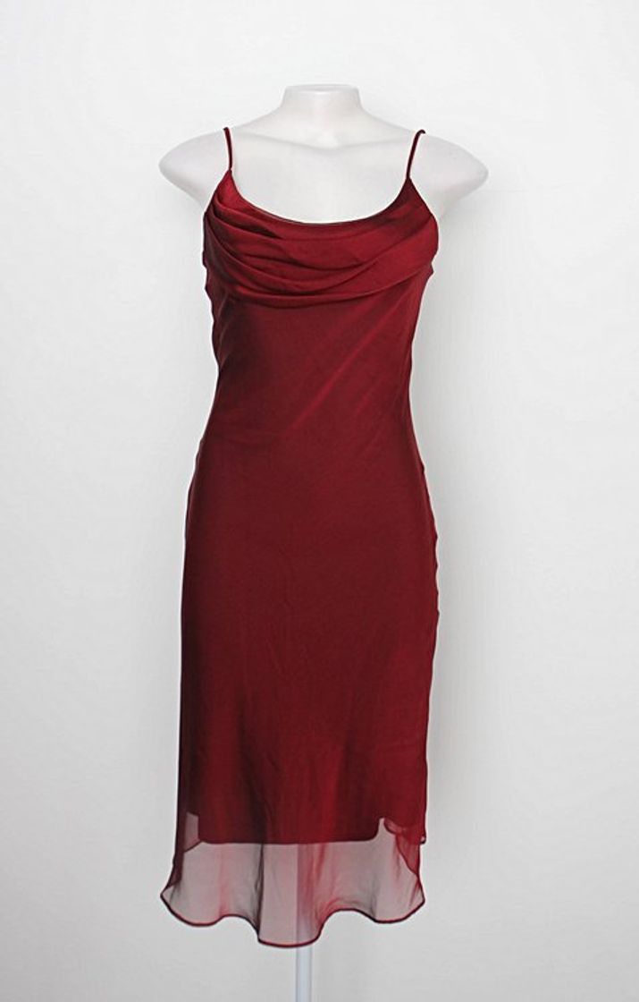 Social Vestido material feminino vermelho bordô
