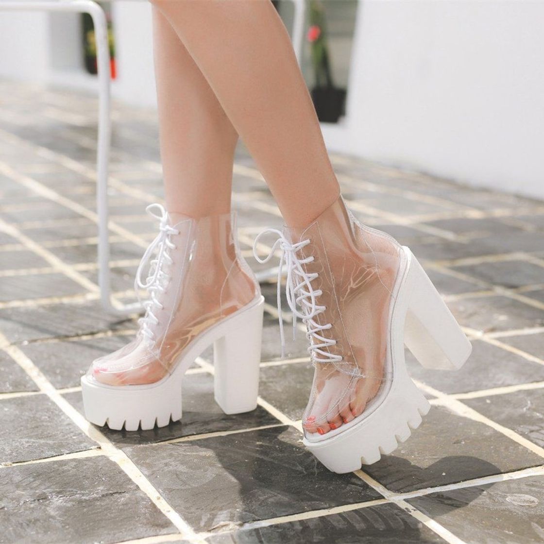 Fashion Transparent shoes