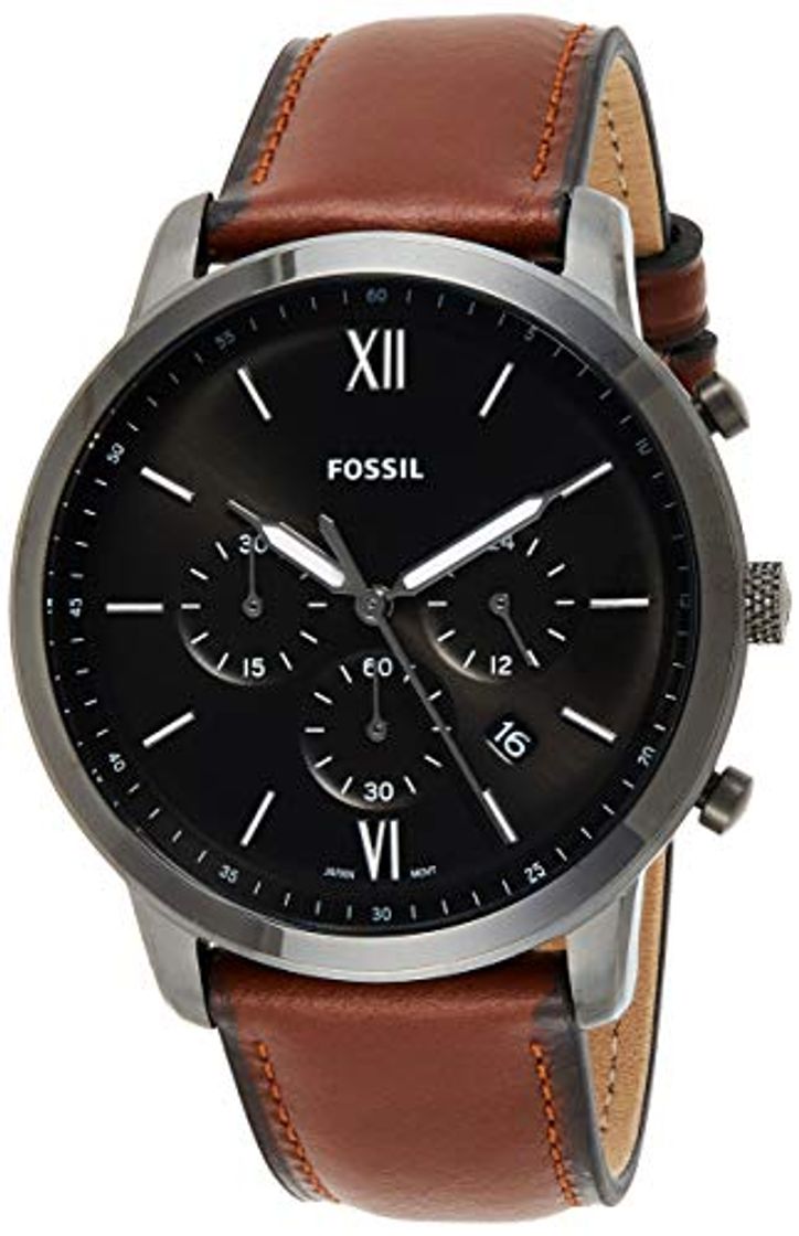 Productos Fossil Reloj Cronógrafo para Hombre de Cuarzo con Correa en Piel FS5512