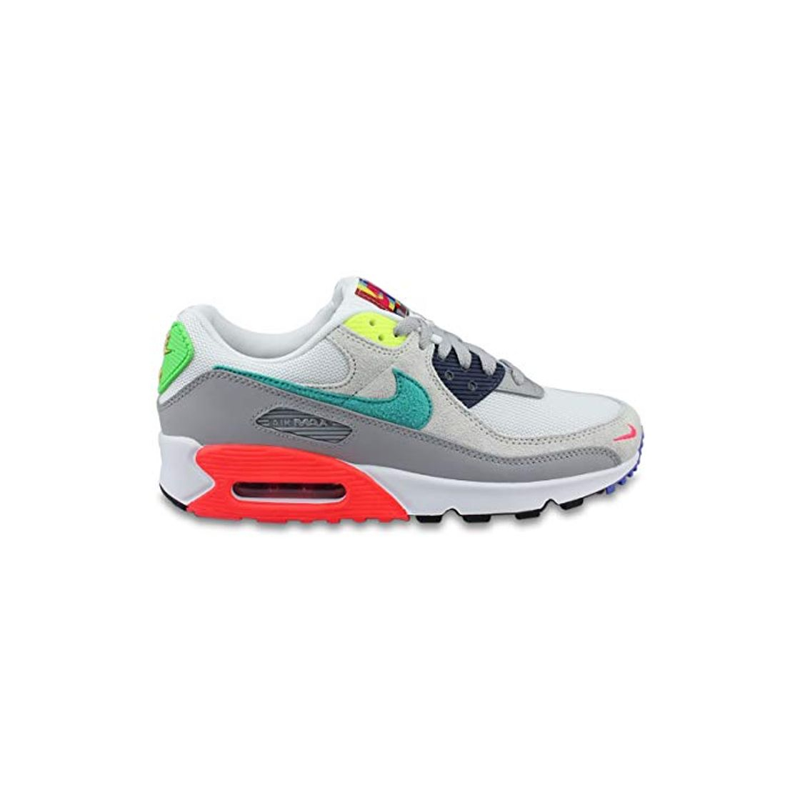 Fashion Nike Air Max 90 Se Gris Da5562-001, Gris