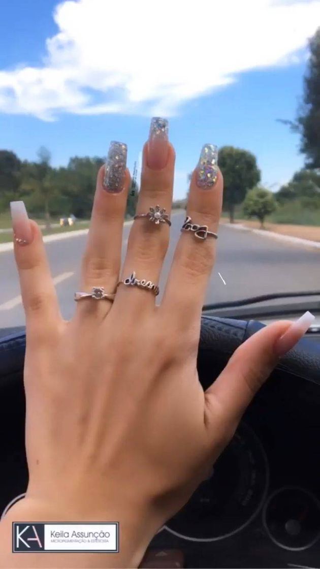 Moda Decoração de unhas