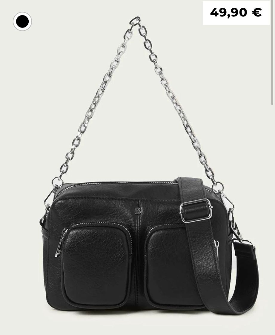 Moda bolso negro brownie