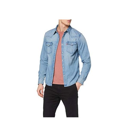 Levi's Barstow Western Standard Camisa, Azul