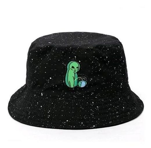 Bucket Hat Et Dois Lados Unisex Alien Chapeu Top


