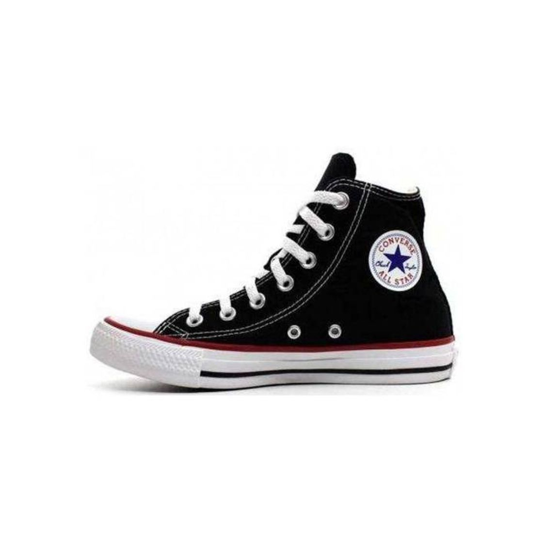 Fashion All Star Converse Chock Taylor Cano Alto Preto