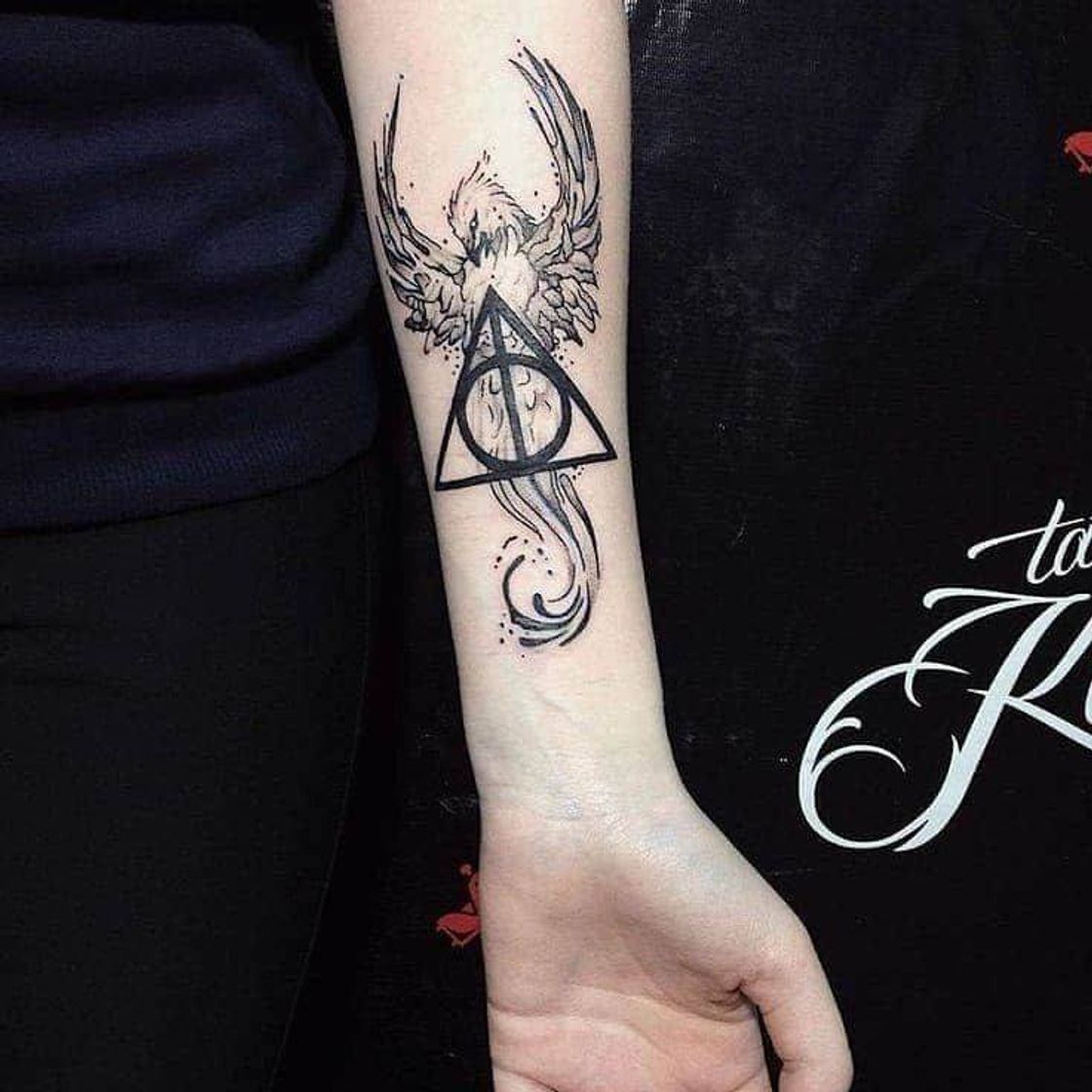 Fashion Tatuagem do Harry Potter❤️