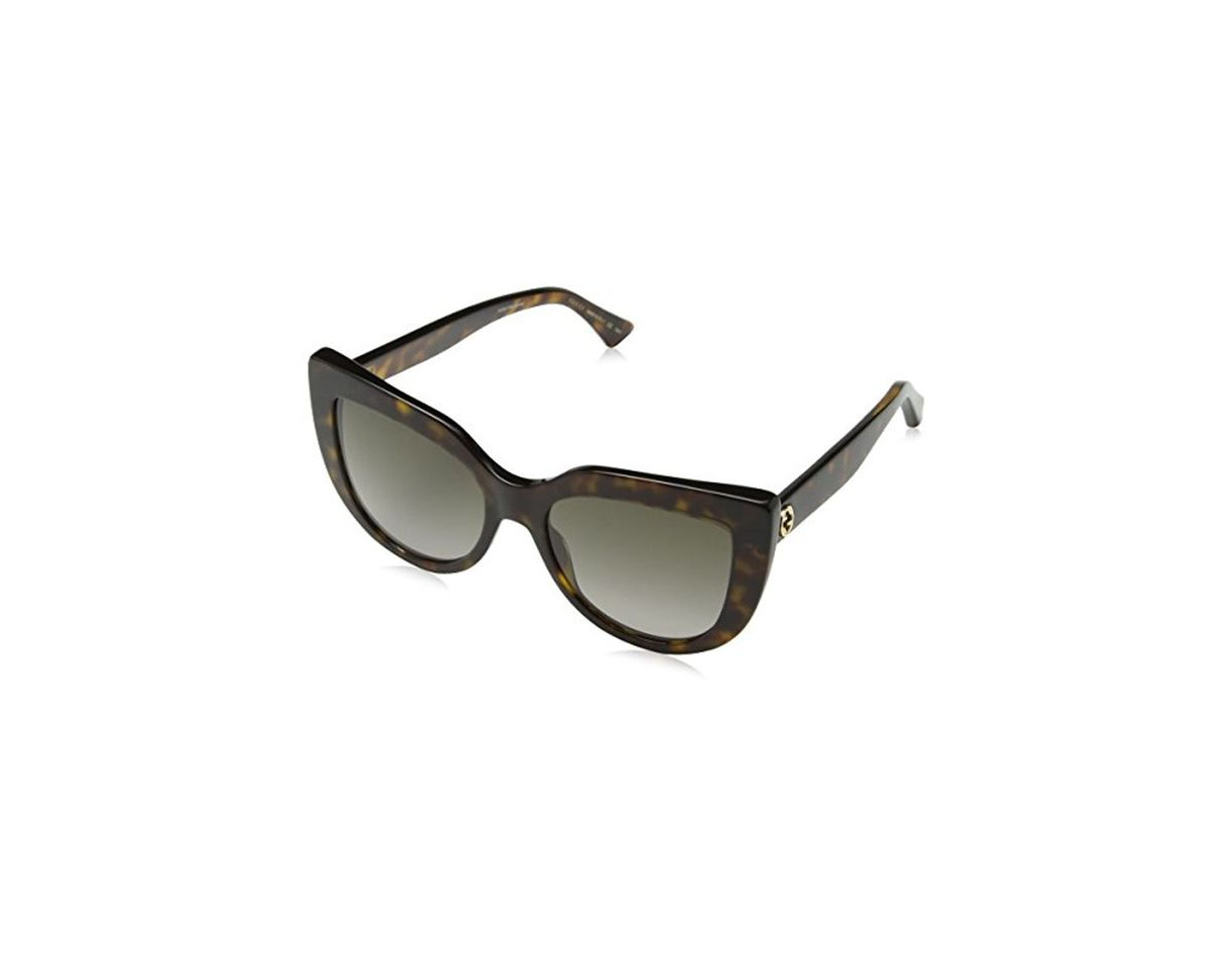 Social Gucci GG0164S 002 Gafas de sol, Marrón