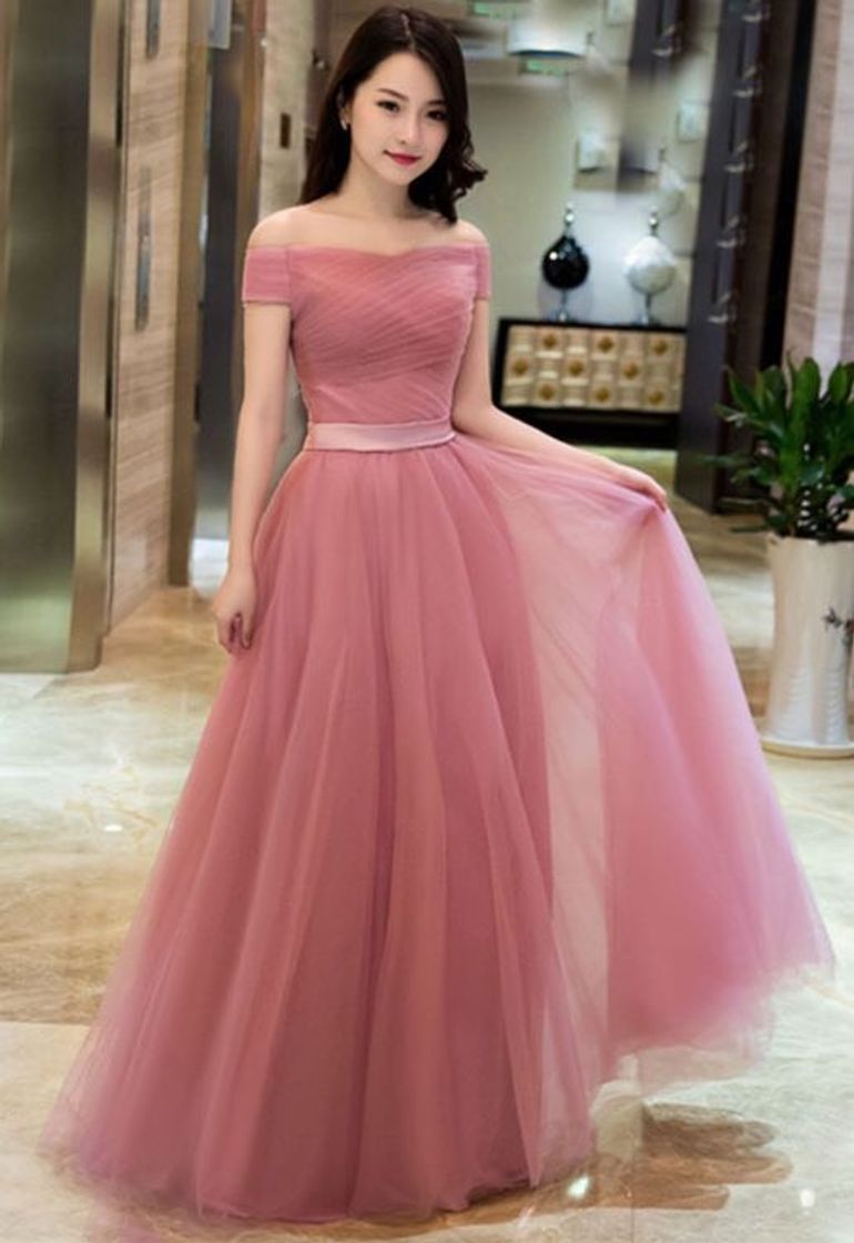 Fashion Vestido rosa 