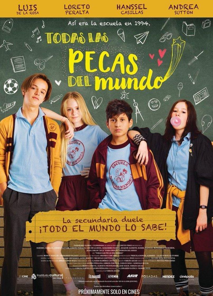 Película Todas las pecas del mundo