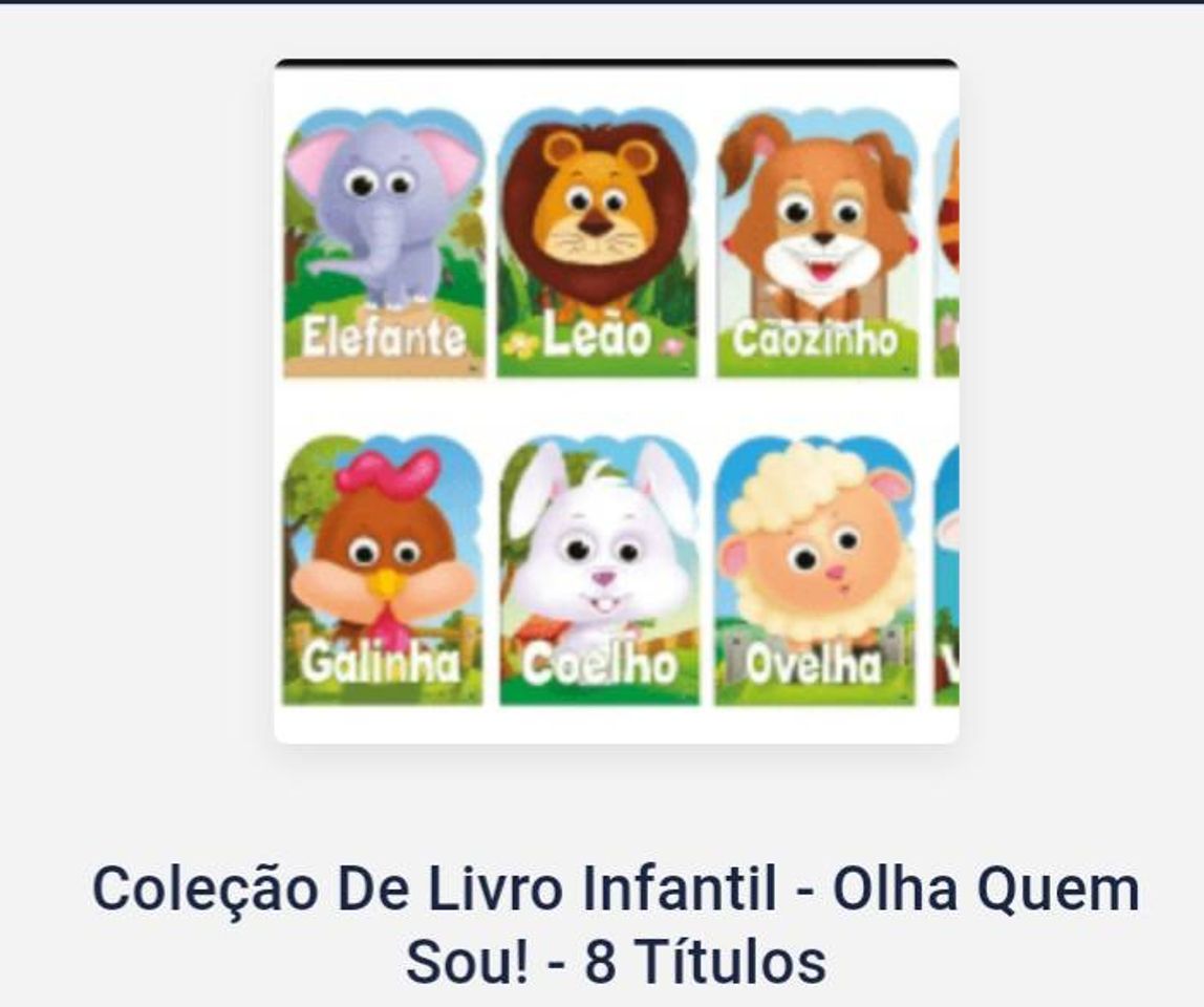 Book Coleção de Livros Infantis