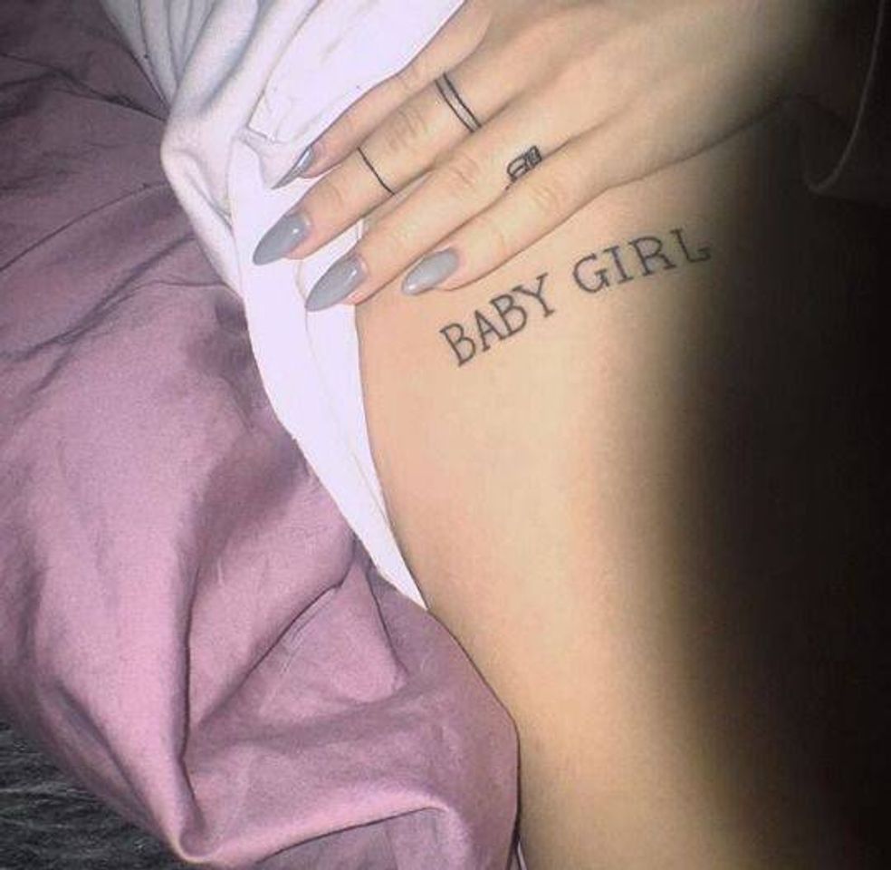 Fashion Tatuagem no peito baby girl 