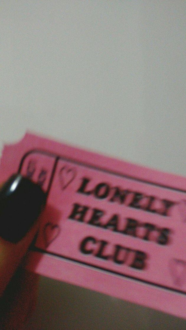 Fashion Lonely hearts club