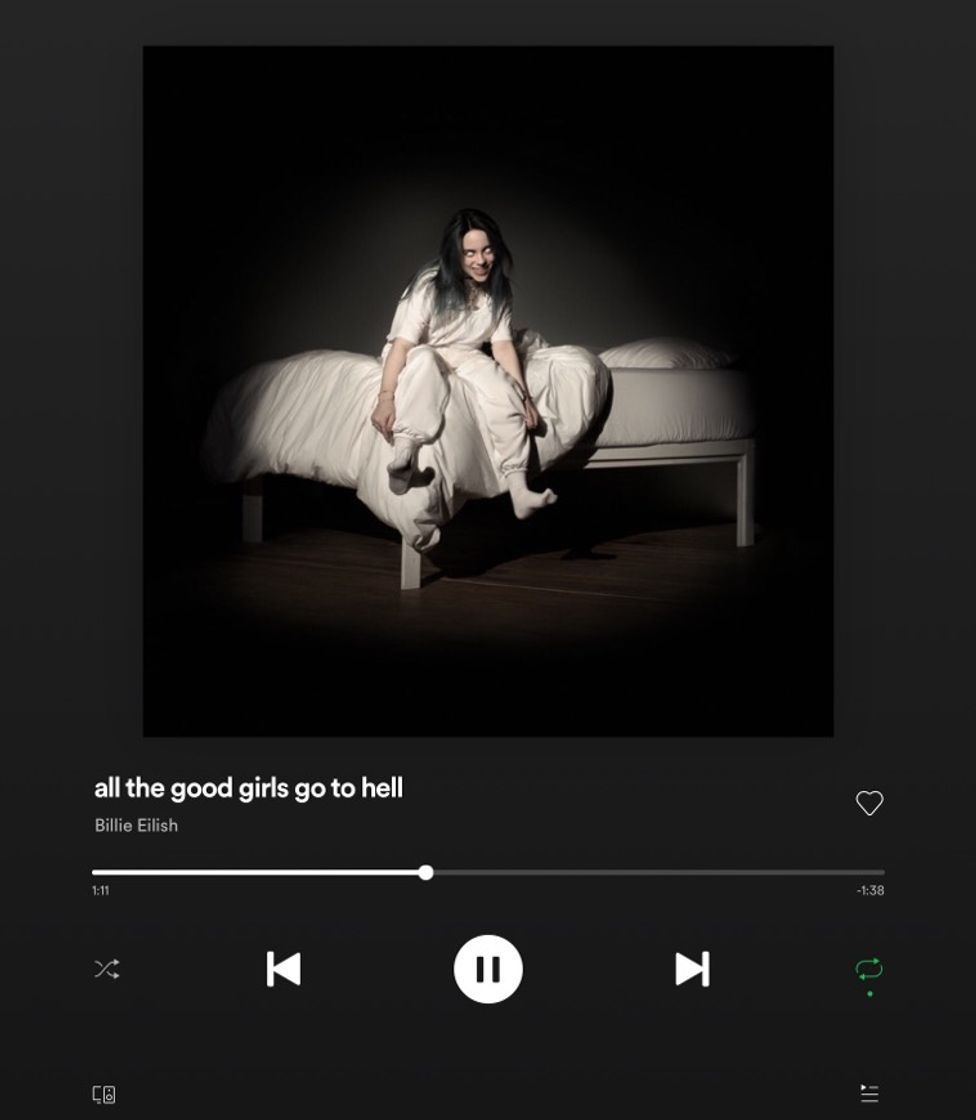 Music all the good girls go to hell - Billie Eilish 