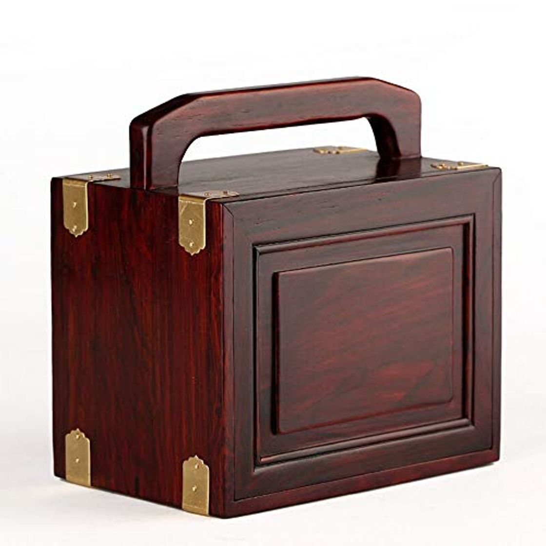 Fashion Walker Valentin Caja de Almacenamiento Joyería IBHT Antigua Caja de Caoba Retro