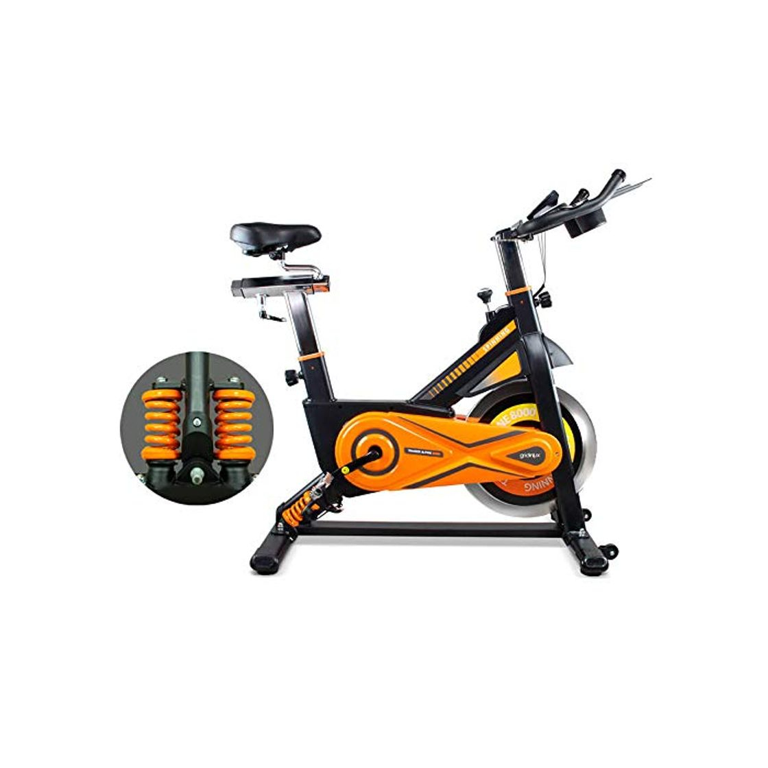 Product gridinlux. Trainer Alpine 8500. Bicicleta Spinning Pro Indoor. Volante de Inercia 25