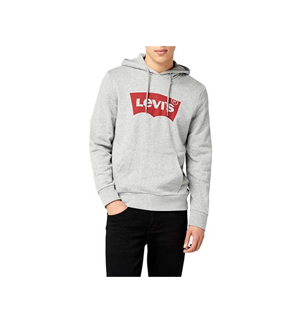 Social Levi's Graphic PO Sudadera con Capucha, Gris