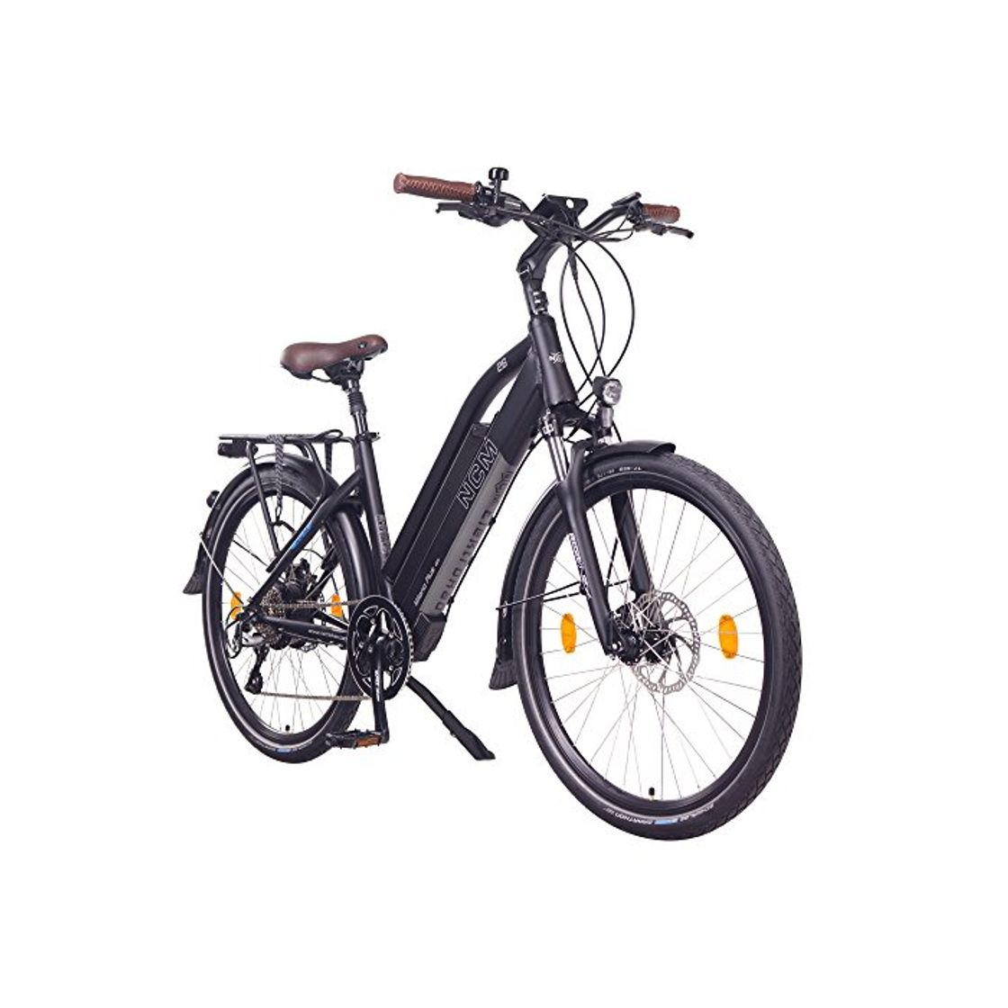 Producto NCM Milano Plus Bicicleta eléctrica de Trekking, 250W, Batería 48V 16Ah •