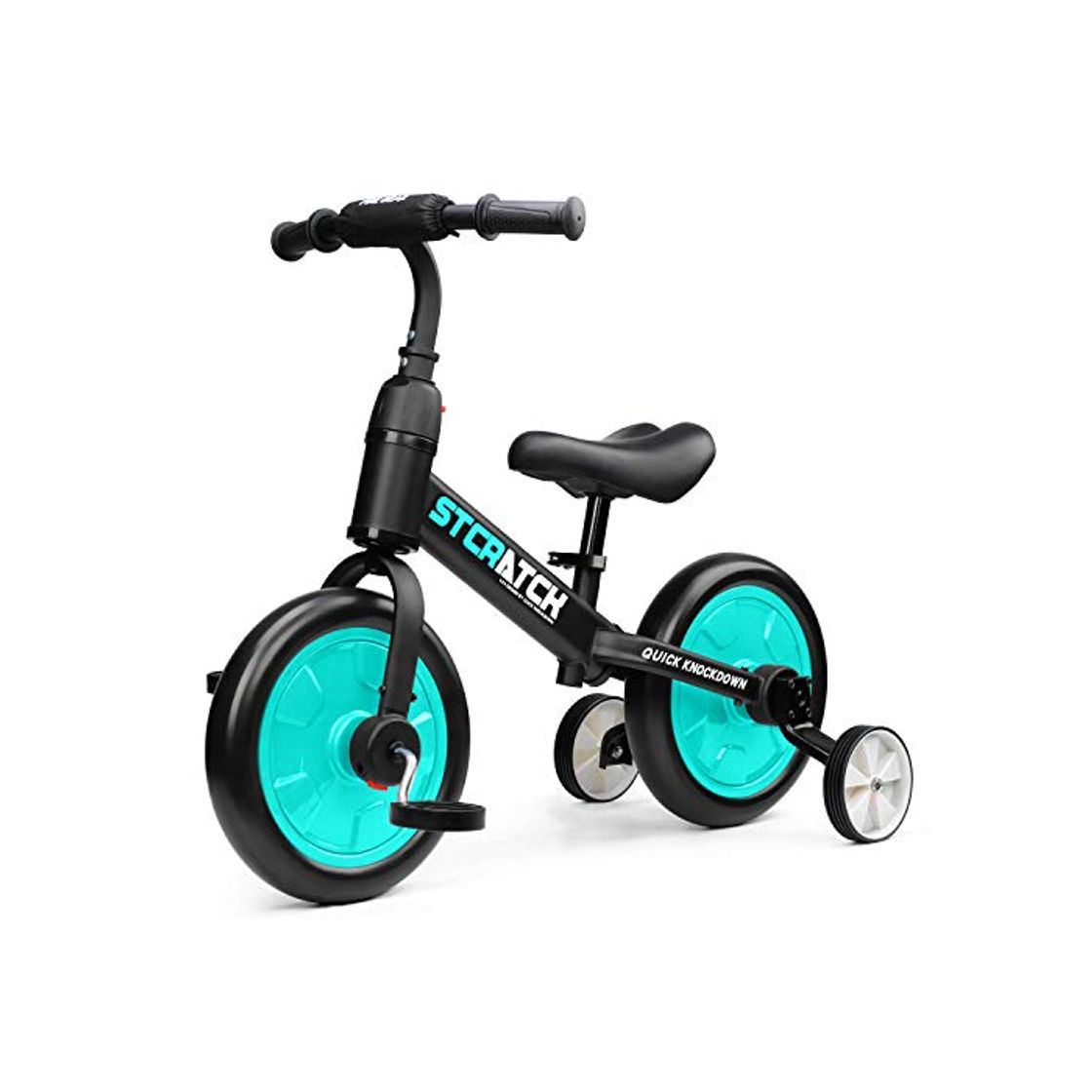 Products Fascol 3 en 1 Bicicleta de Equilibrio para 1-6 Años Niños, Triciclo