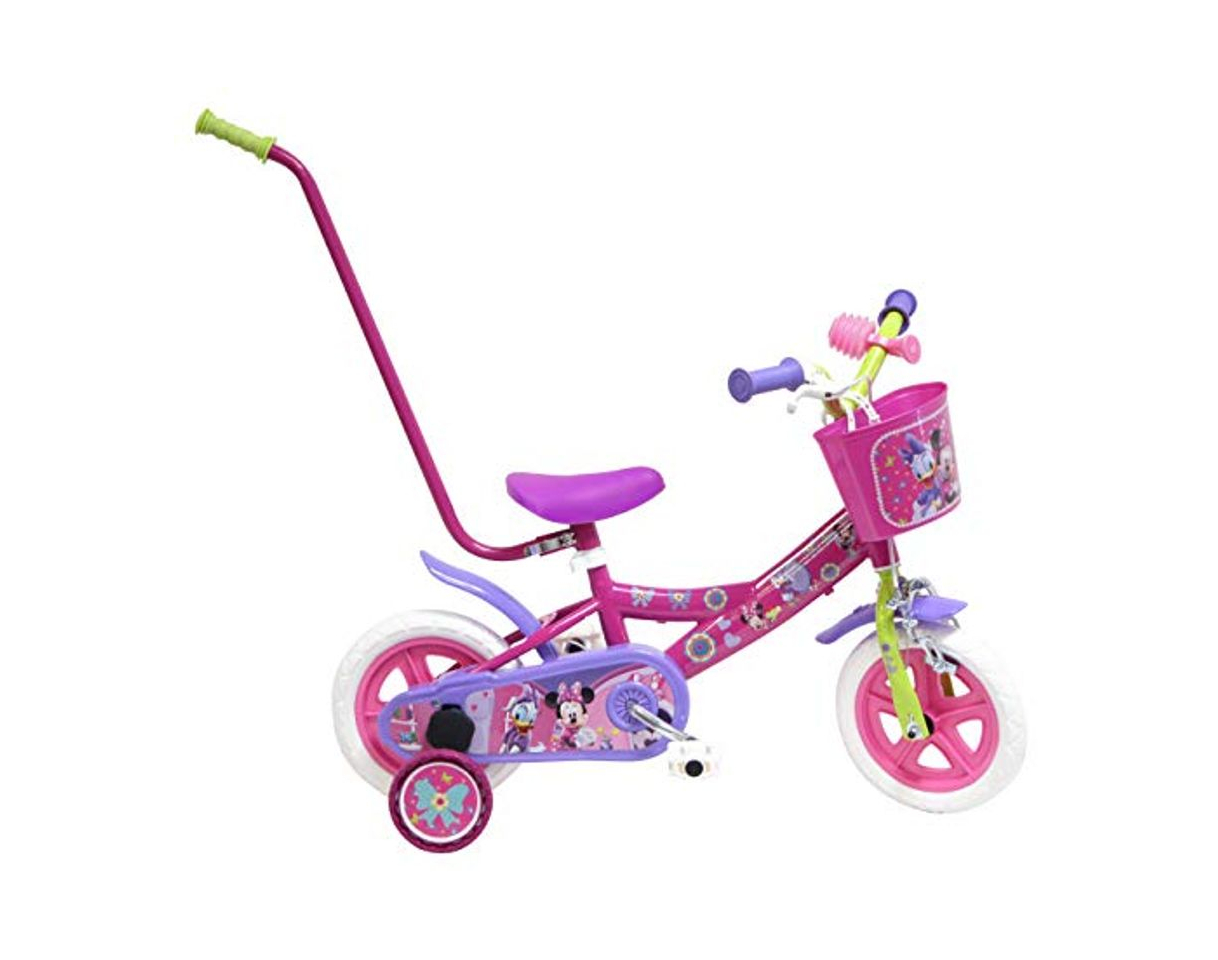 Products Disney Bicicleta Niño Minnie con Barra de Aprendizaje 10 pulg Rosa 2