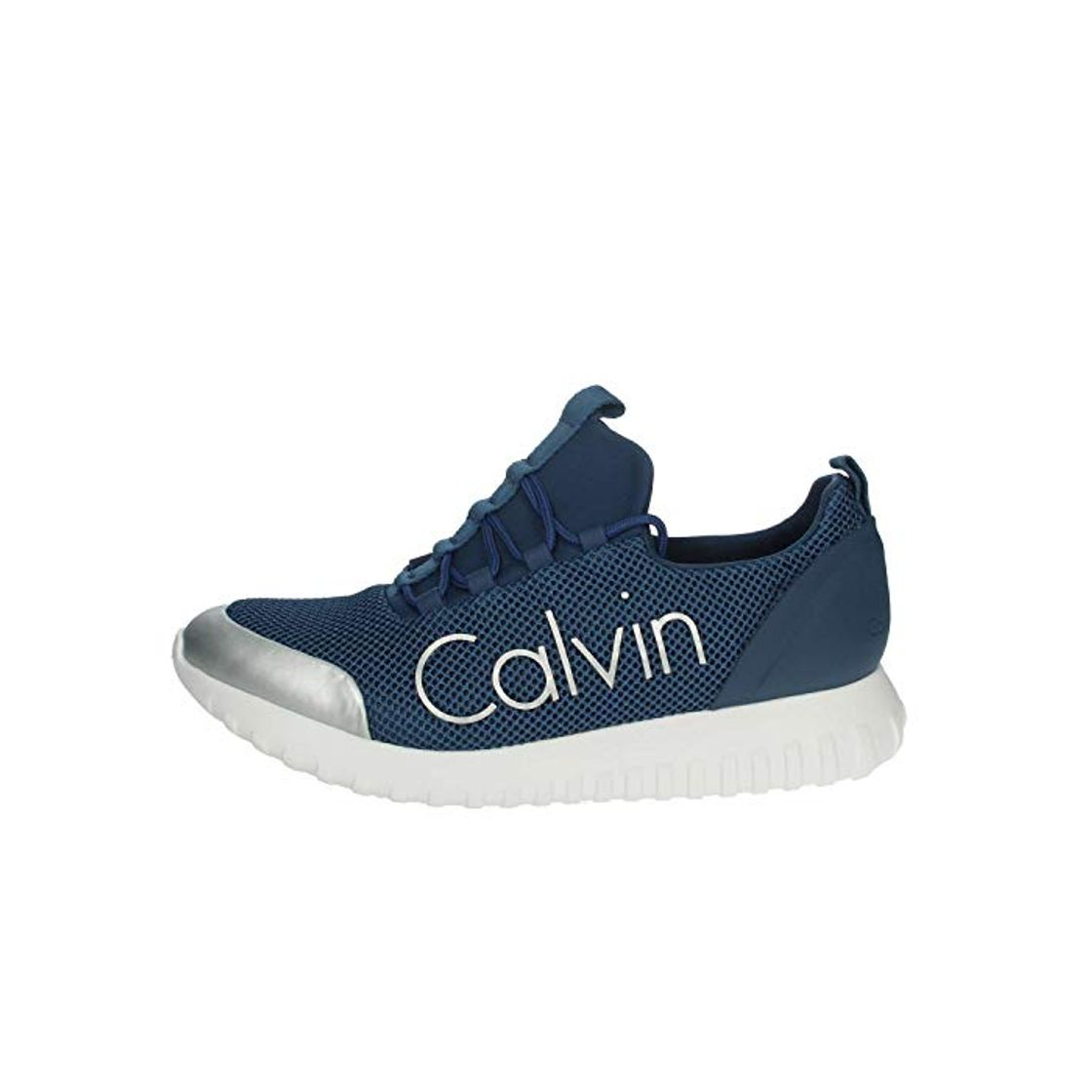 Fashion Calvin Klein Jeans Ron Mesh/Brushed Metal, Zapatillas para Hombre, Azul