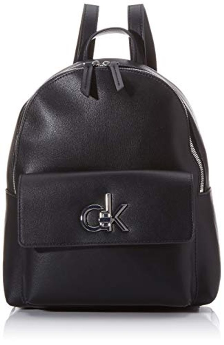 Productos Calvin Klein - Re-lock Backpack Sm, Mochilas Mujer, Negro