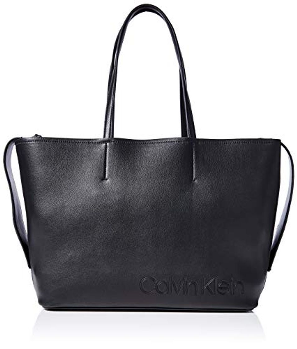 Lugares Calvin Klein ATTACHED SHOPPERMujerBolsos bandoleraNegro