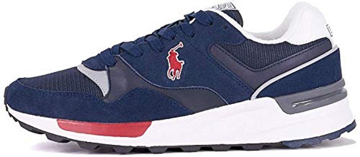 Fashion Zapatillas Ralph Lauren Trackstr Pony - Color - AZUL