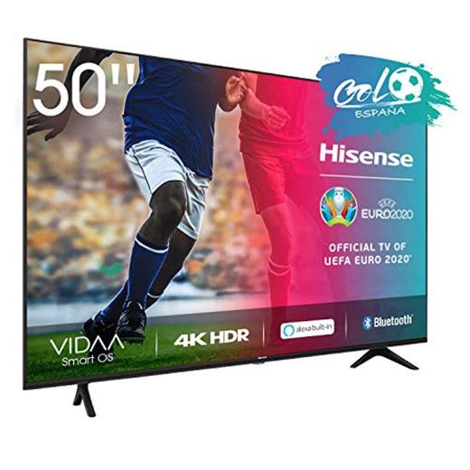 Hisense UHD TV 2020 50AE7000F - Smart TV Resolución 4K con Alexa