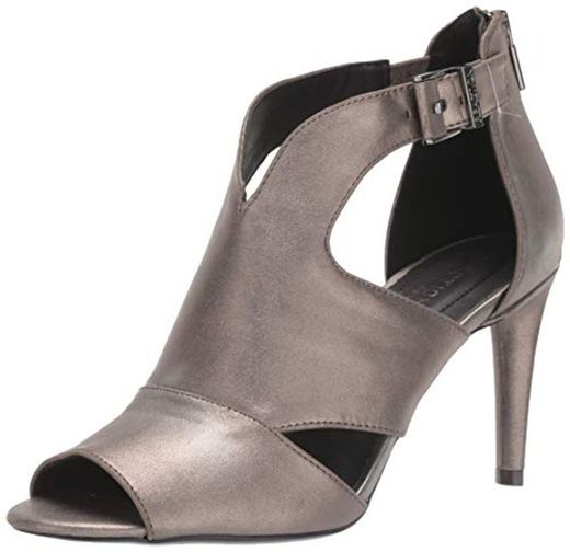 Kenneth Cole Reaction Womens Kick 85 Peep Pewter 8