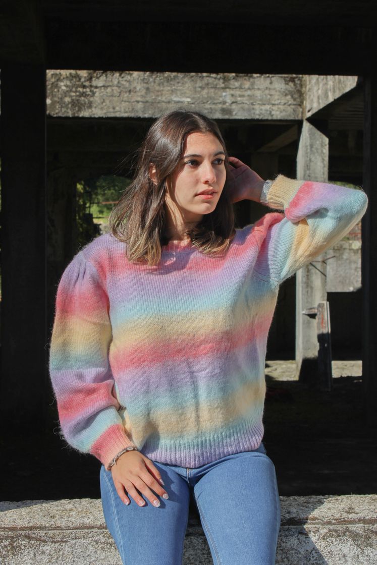 Moda Sweater Rainbow Shewin