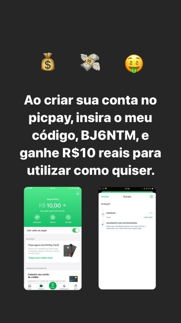 Moda App que paga por se cadastrar!