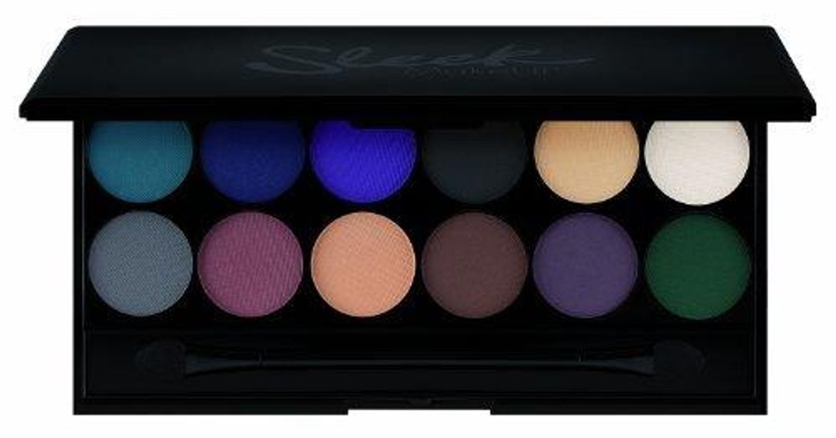 Belleza Maquillaje Sleek i-Divine paleta de sombra de ojos Ultramatte V2 con espejo 13.2 g