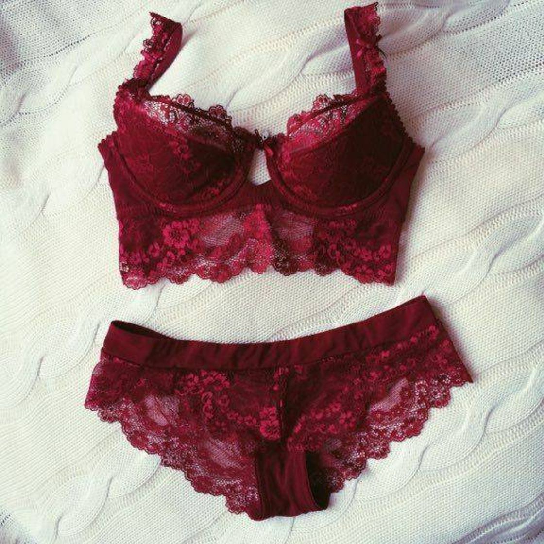 Moda Lingerie vermelha