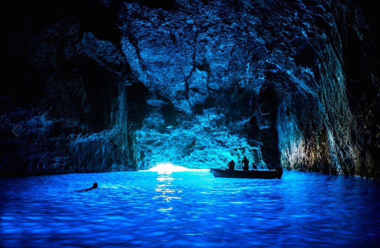 Lugar Blue Caves