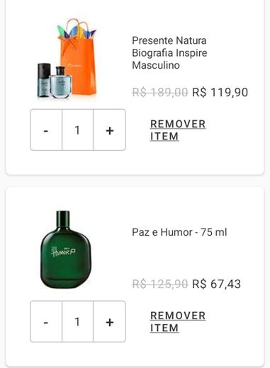 ⚠️Promoção natura