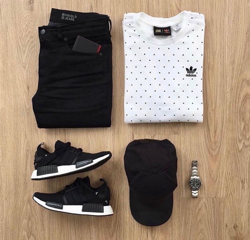 Moda Look com adidas NMD