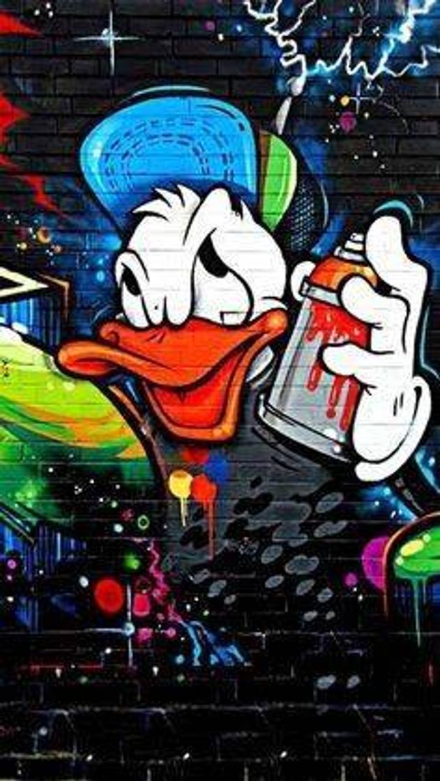 Moda Grafite do Pato Donald