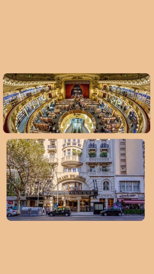 Places El Ateneo Grand Splendid- Blibioteca mas linda del mundo 