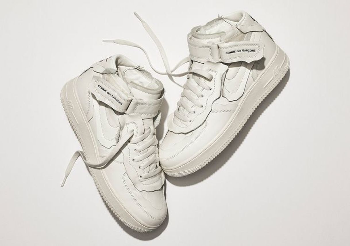 Moda Nike Air Force 1 Mid White 