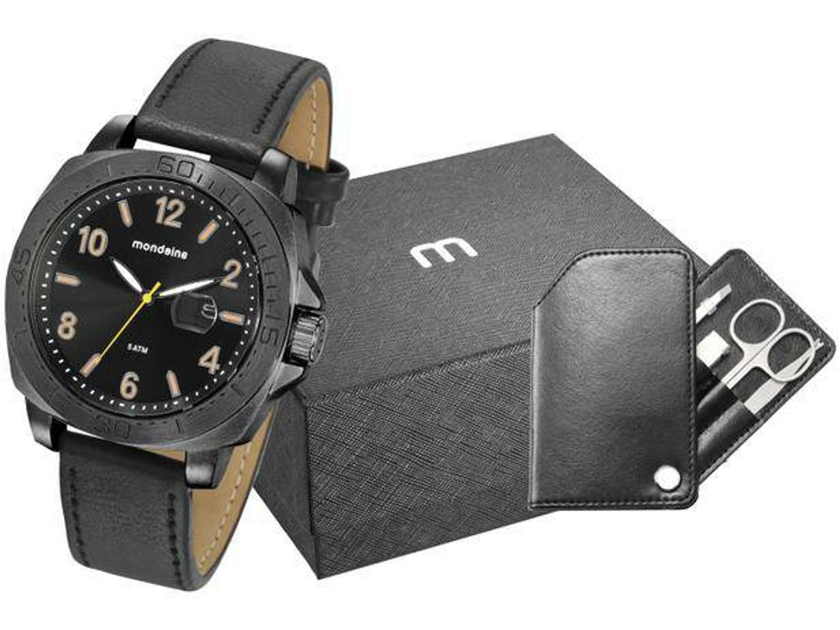 Social Relógio Mondaine Preto