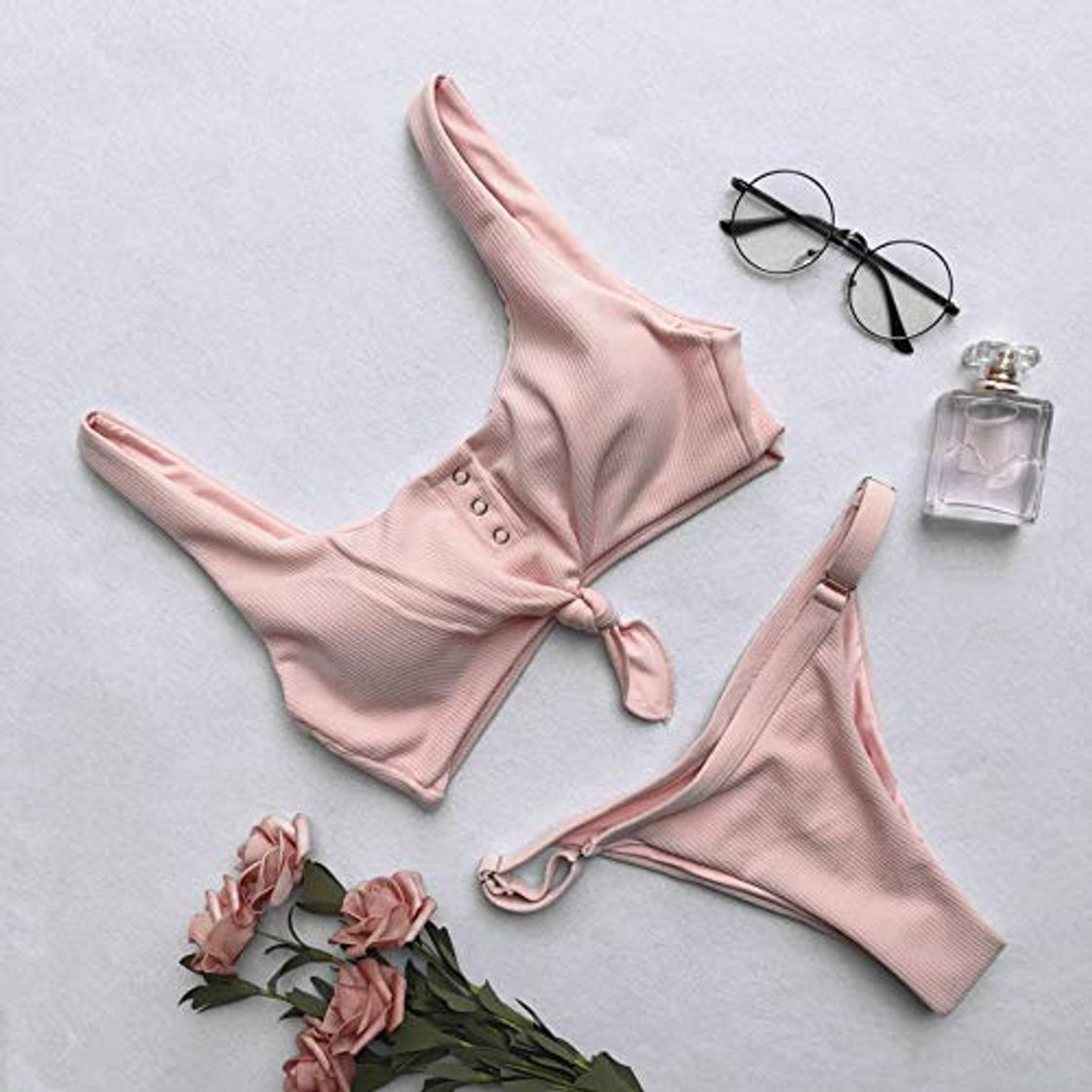 Social BENGKUI Bikini Traje De Baño Bikinis Mujer Bikini Brasileño Conjunto Push Up
