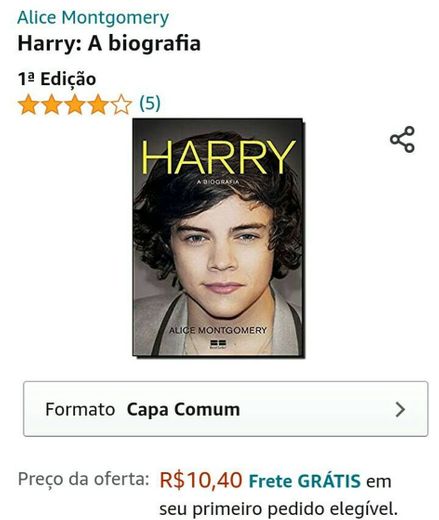 Livro: Harry a biografia