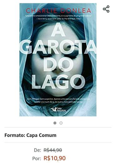 Livro: A garota do lago