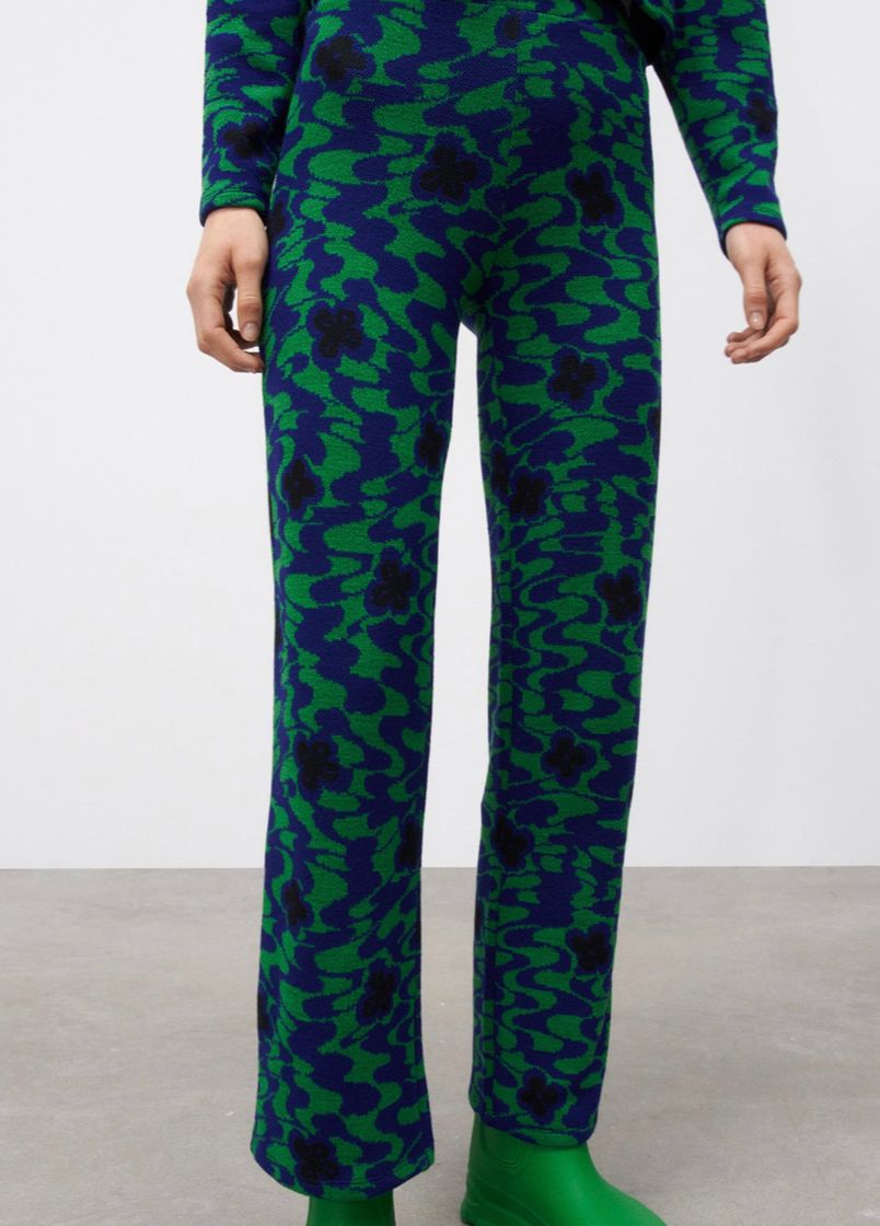 Social Pantalon jacquard 